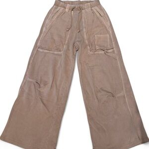 Zara Tan Flare Pants
